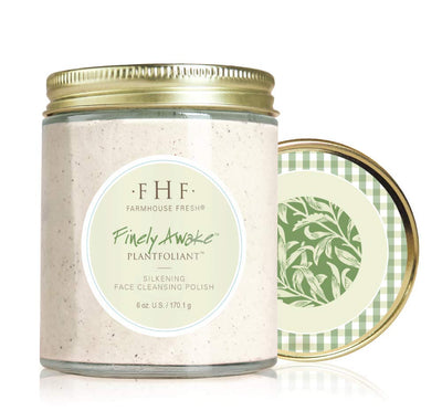 Finely Awake Plantfoliant Silkening Face Cleansing Polish | Farmhouse Fresh