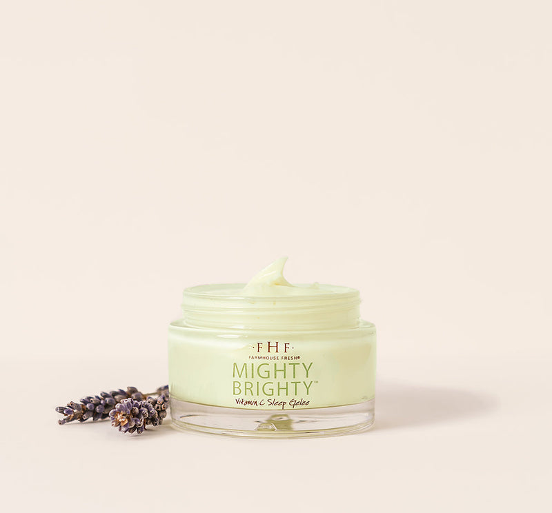 Mighty Brighty™ Vitamin C + Licorice Root Brightening Sleep Gelée | Farmhouse Fresh