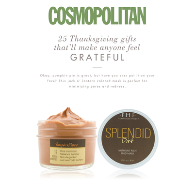 Splendid Dirt® Nutrient Mud Mask with Organic Pumpkin Puree | Farmhouse Fresh