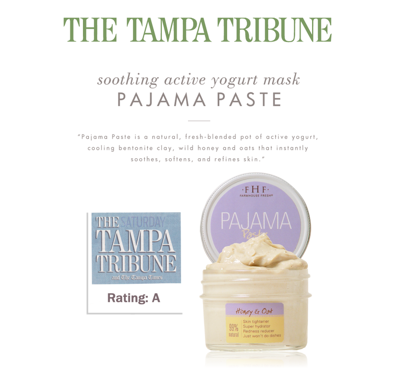 Pajama Paste® Soothing Active Yogurt Mask | Farmhouse Fresh