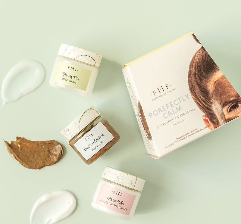 Porefectly Calm™ 3-step Instant Spa Facial | Farmhouse Fresh