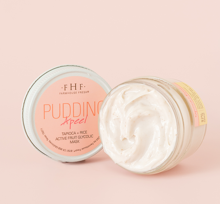 Pudding Apeel® Tapioca + Rice Active Fruit Glycolic Mask | FarmHouse Fresh