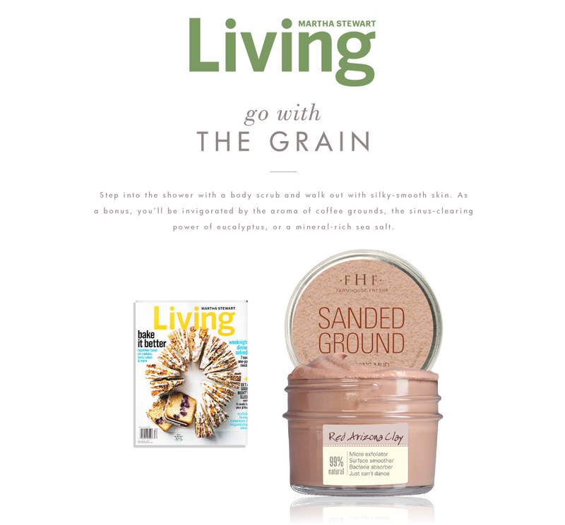 Sanded Ground® Clarifying Mud Exfoliation Mask | Farmhouse Fresh